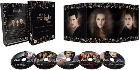 twilight movies dvd box set|More.